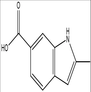 2- Metyl -1 H-Indole -6- karboxylsyra; Cas nr: 73177-33-0